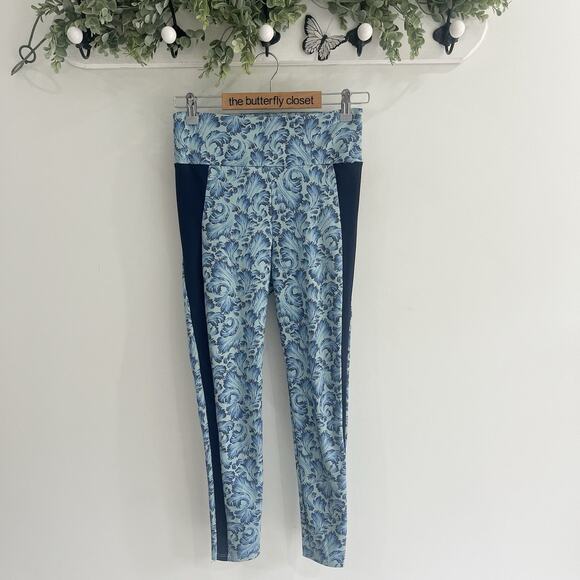 Anthropologie Pants - Daily Practice by Anthropologie Jackie Leggings High Rise Blue Moffit Size M